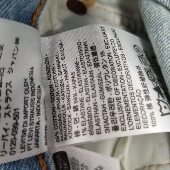 Levi's Men's 501 Original Fit Jean Thunder Moon Rocks 34W x 32L 005013184 - Picture 13 of 16